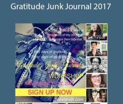 Tiare Smith – Gratitude Junk Journal 2017