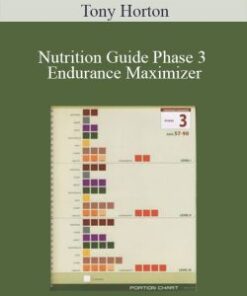 Tony Horton – Nutrition Guide Phase 3 Endurance Maximizer