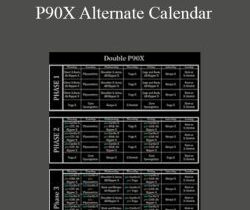 Tony Horton – P90X Alternate Calendar