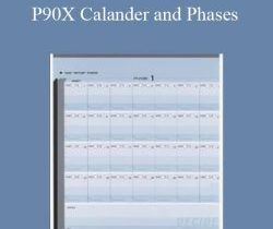Tony Horton – P90X Calander and Phases