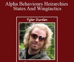 Tyler Durden – Alpha Behaviours Heirarchies States And Wingtactics
