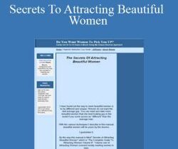Wayne Ross – Secrets To Attracting Beautiful Women