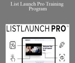 Winter Vee, Tim Tarango – List Launch Pro Training Program