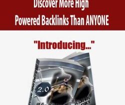 Discover More High Powered Backlinks Than ANYONE