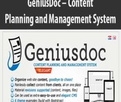 GeniusDoc – Content Planning and Management System