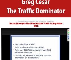 Greg Cesar – The Traffic Dominator