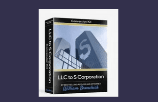 LLC to S Corp Conversion Kit Pogram By William Bronchick