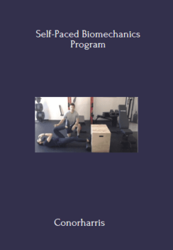 Self-Paced Biomechanics Program By Conorharris