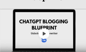 ChatGPT Blogging Blueprint By Nina Clapperton
