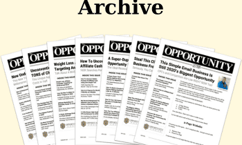 Opportunity Letter Archive By Duston McGroarty