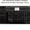 The Quarterly Profits Formula (Quarterly Profits Strategy Class) By Simpler Trading