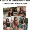 Create AI influencers and consistent characters By PromptHero