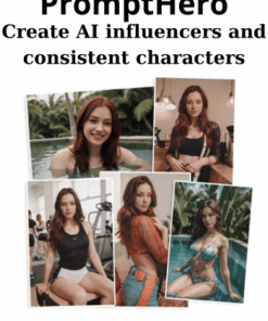 Create AI influencers and consistent characters By PromptHero