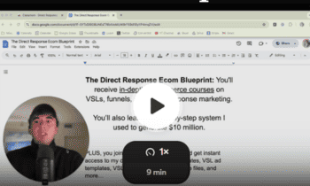Direct Response Ecom Blueprint By Fernando Oliver
