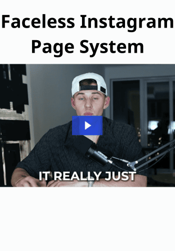 Faceless Instagram Page System