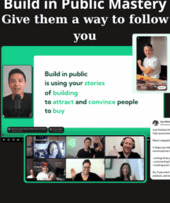 Give them a way to follow you By Build in Public Mastery