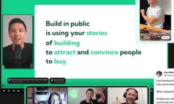 Give them a way to follow you By Build in Public Mastery