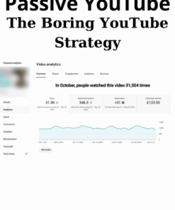 The Boring YouTube Strategy By Passive YouTube