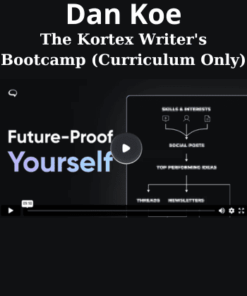 The Kortex Writer's Bootcamp (Curriculum Only) By Dan Koe