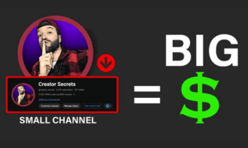 Turn your content into profit EVEN IF you have small channels By Creator Secrets