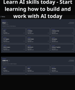 Learn AI skills today - Start learning how to build and work with AI today