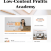 Low-Content Profits Academy By Rachel Harrison