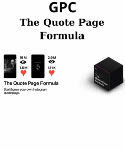 The Quote Page Formula By GPC
