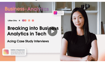 Breaking into Business Analytics in Tech By Lillian Chiu