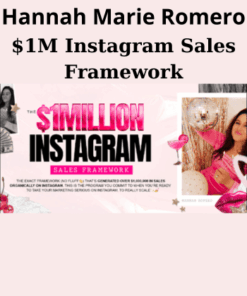 $1M Instagram Sales Framework By Hannah Marie Romero