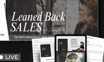 Leaned Back Sales By Cassie Blitz