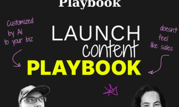 The Launch Content Playbook By Erica Schneider and Rob Lennon