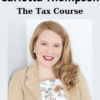 The Tax Course By Carlotta Thompson