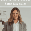 Same Day Sales By Stephanie Crowser